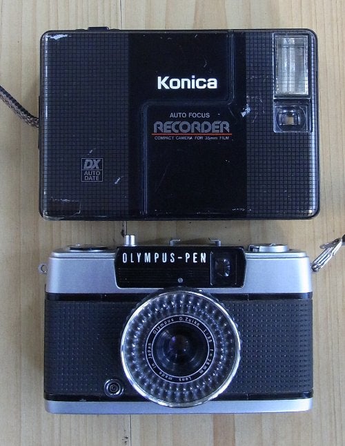 Konica RECORDER   がらくたカメラで遊ぼ
