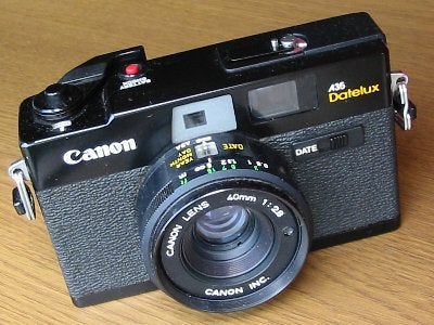 Canon A35 Datelux | がらくたカメラで遊ぼ
