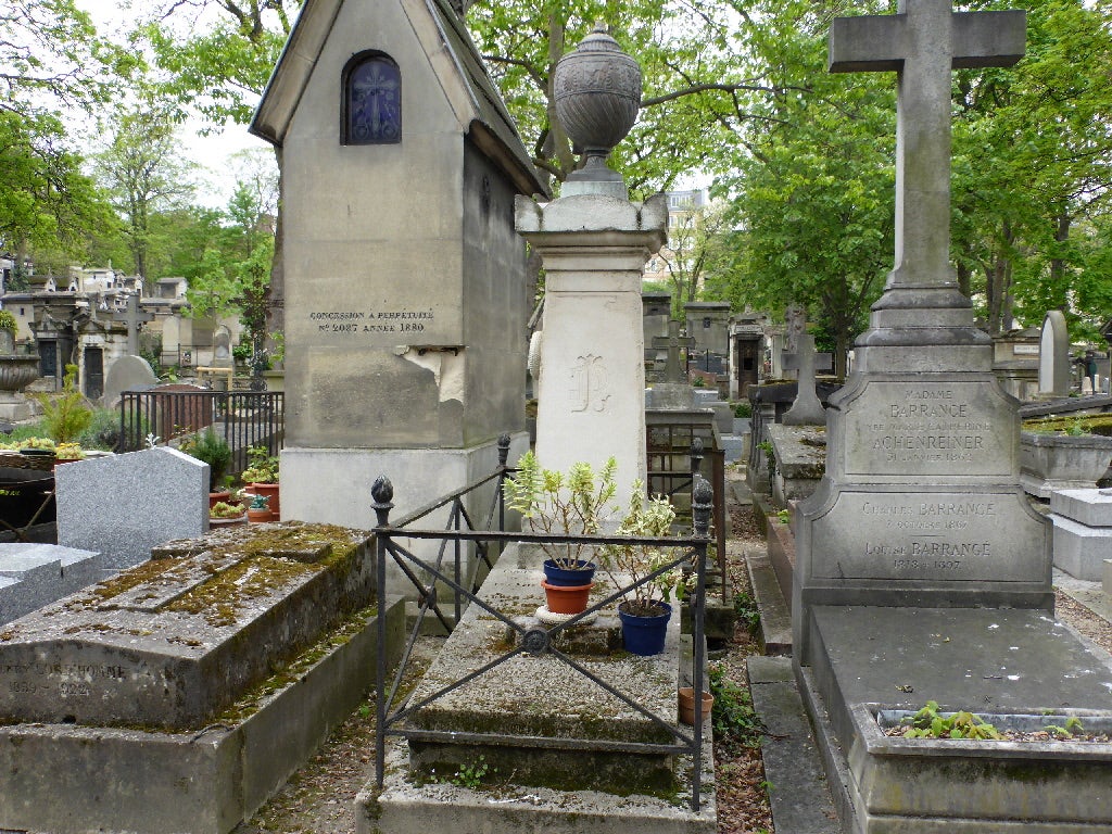 パリのお墓第２弾：モンマルトル墓地（２０１５年４月、フランス・パリ 