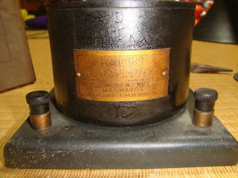 スピーカー「MAGNAVOX R3 Model B」（前編） | 時代屋ちとせあめ