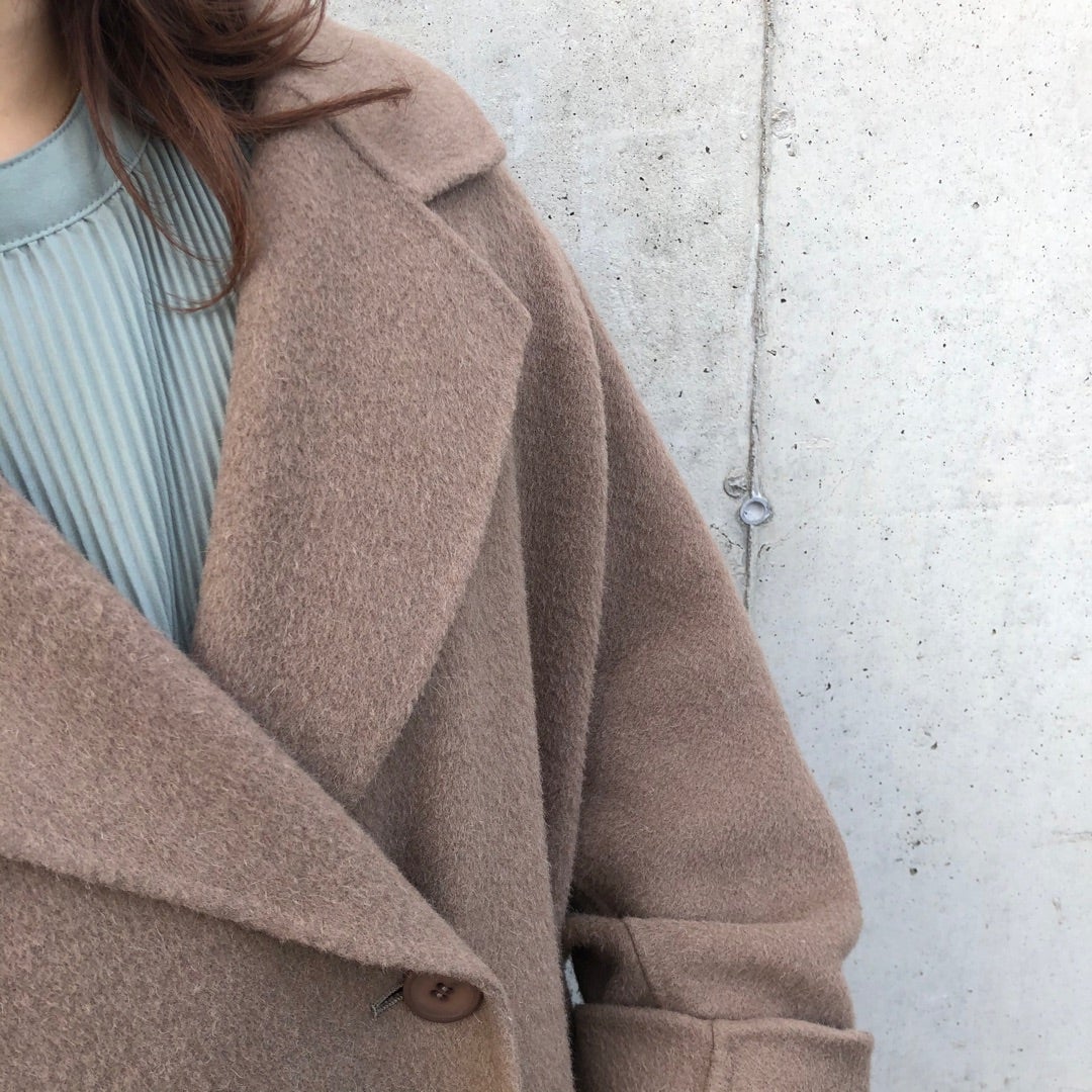 MilaOwen♡接結シャギーダブルコート | ＆FLAT BLOG