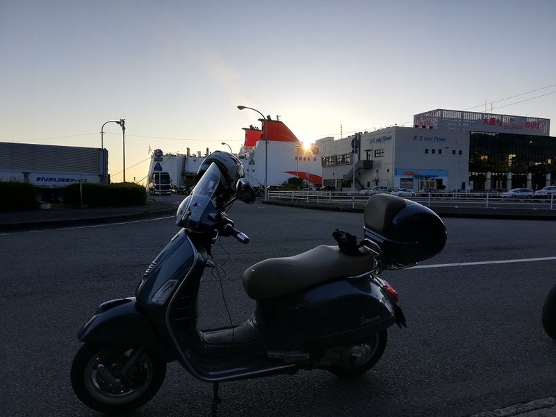 大阪 別府 さんふらわあ バイク弾丸フェリー ツーリング その２ ベスパ大阪東のブログ