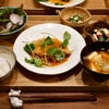 鱈の野菜あんかけの晩ご飯の画像