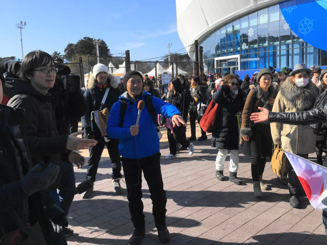 平昌オリンピック　祝・羽生君のフィギュアを観戦の記事画像