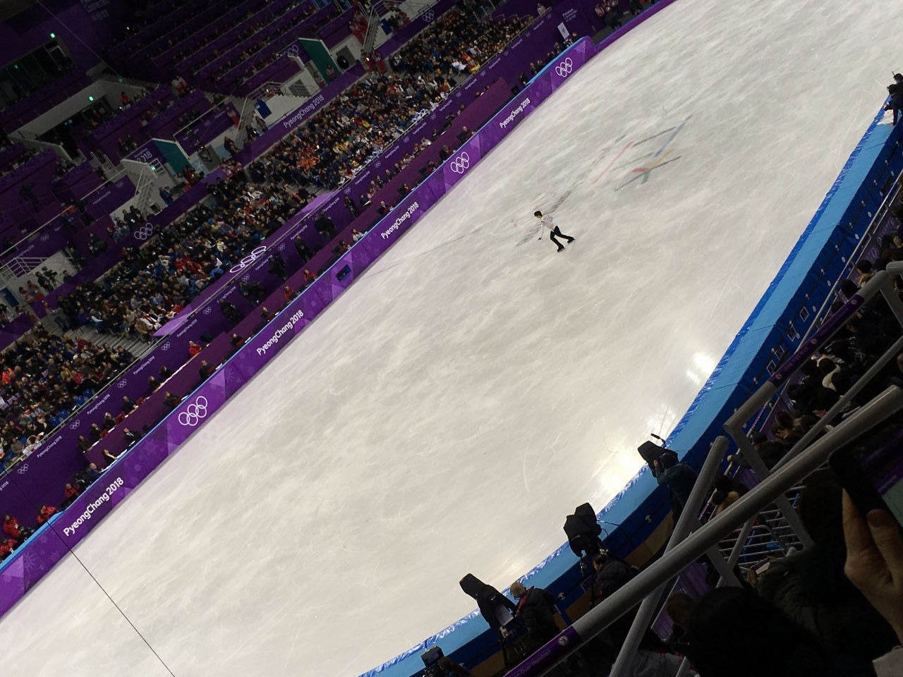 平昌オリンピック　祝・羽生君のフィギュアを観戦の記事画像