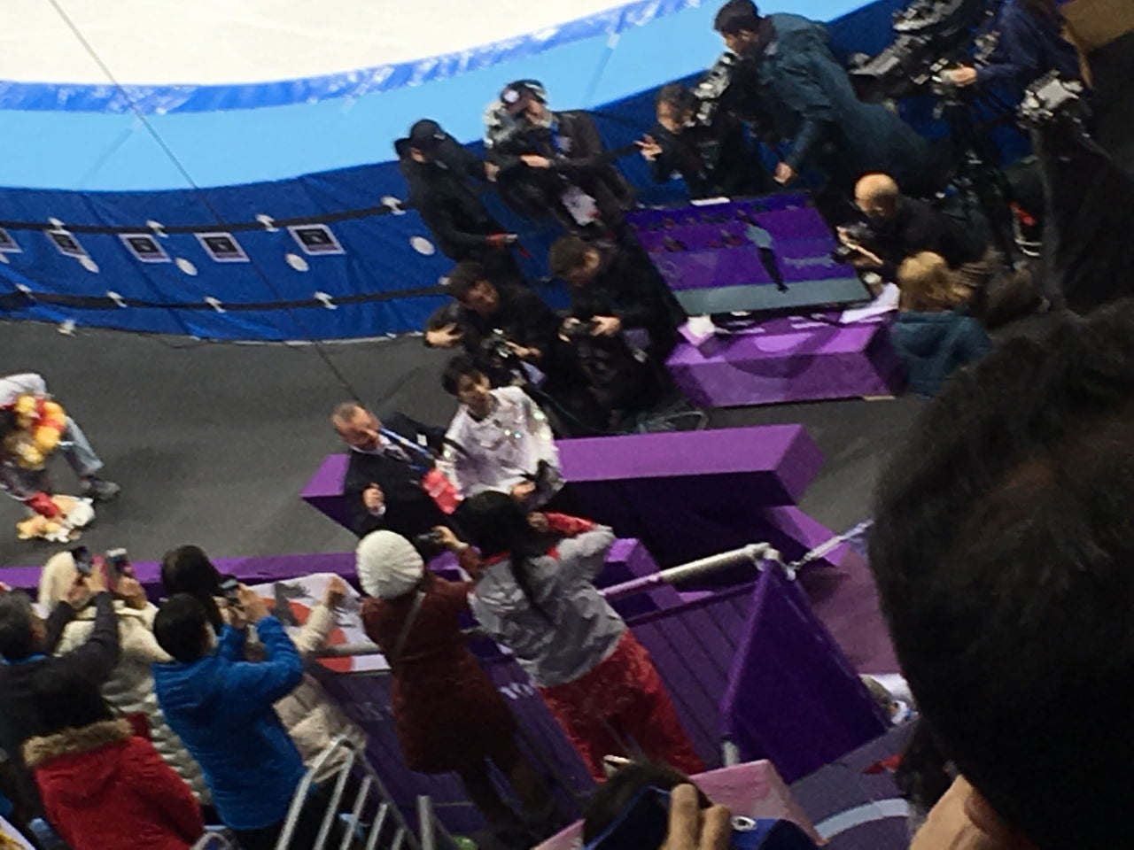 平昌オリンピック　祝・羽生君のフィギュアを観戦の記事画像