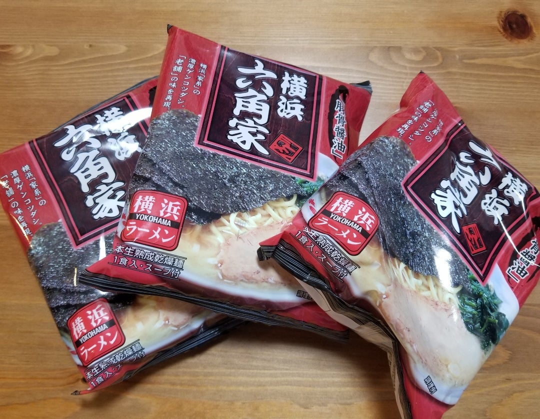 【家系ナンバーワン袋麺】六角家　袋麺