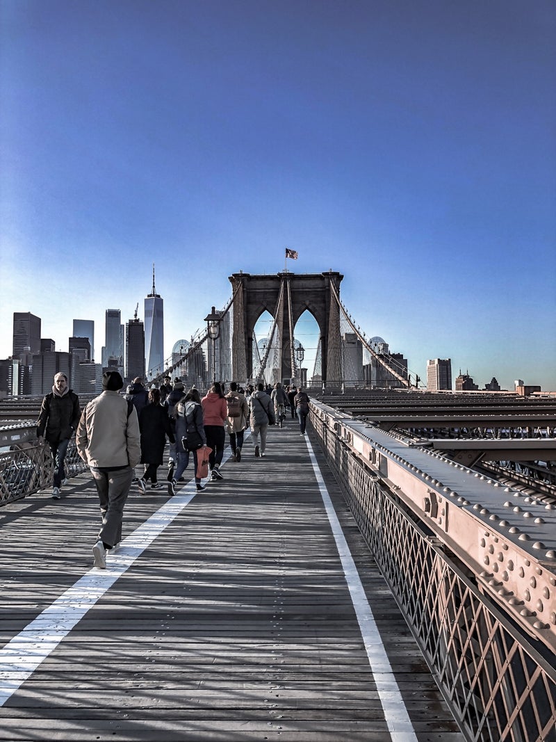 ニューヨークを代表する大橋がマンハッタン橋とブルックリン橋です パワフルコンビーフ 兼重オフィシャルブログ Step By Step Powered By Ameba