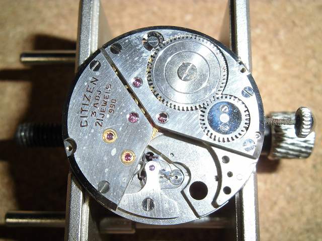 シチズン デラックス CITIZEN Deluxe のオーバーホール 再び…。 | 機械式時計のムーブメントは美しい・・・と思う今日この頃