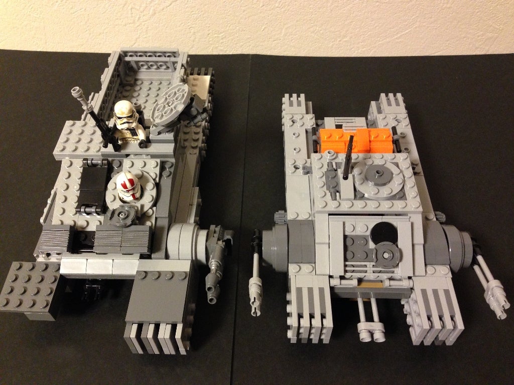75152 帝国軍のアサルト・ホバータンク」 【製品レビュー