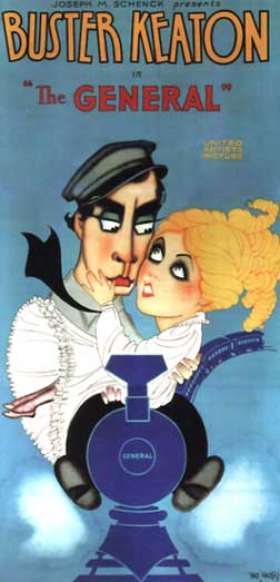 キートンの大列車追跡（The General - 1927）の記事画像