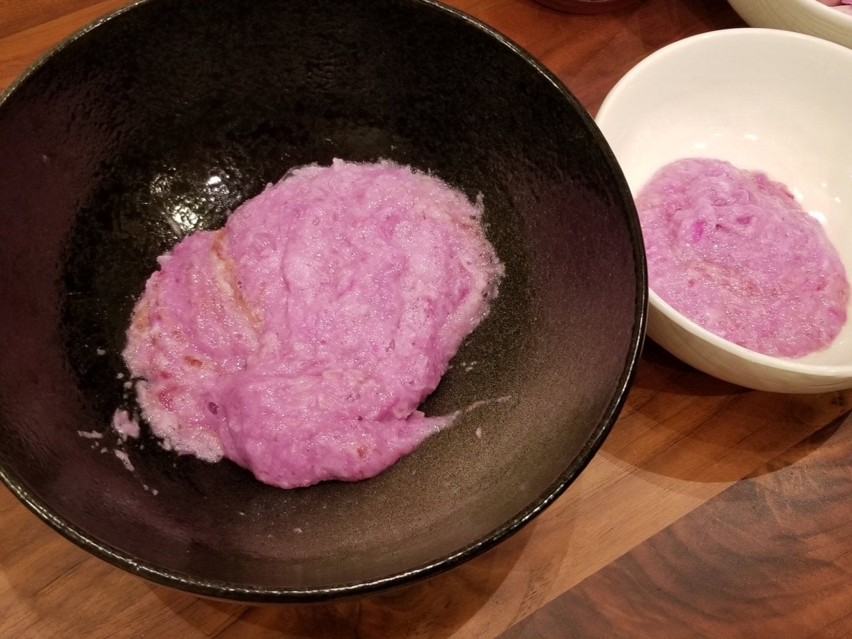 可愛い色したネバネバくん ホテルうなぎの迫田荘