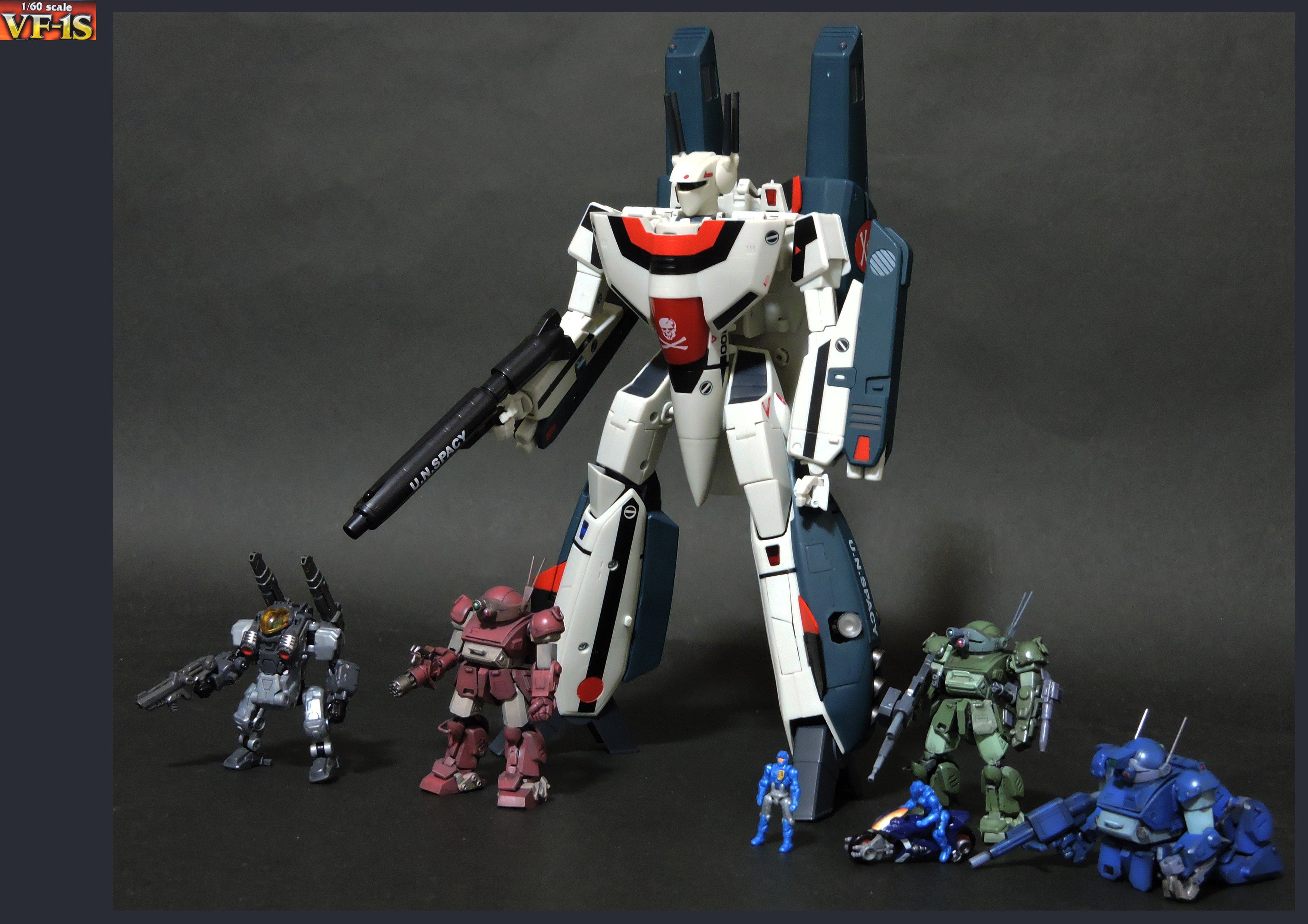 YAMATO 超時空要塞マクロス 1/60完全変形VF-1S一条輝機 その1 YAMATO 超時空要塞マクロス 1/60完全変形VF-1S一条輝機 その1
