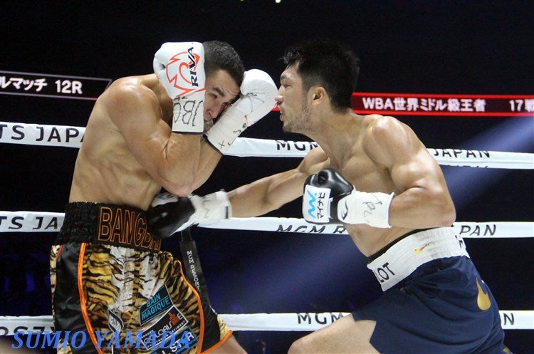 Photo】 村田諒太vsスティーブン・バトラー 「WBA世界ミドル級戦