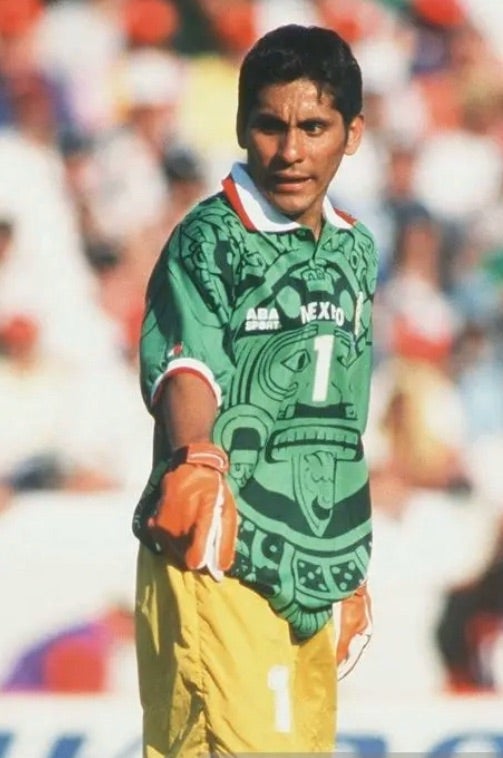 メキシコ代表 1998 フランスW杯モデル（ABA）1stユニフォーム 