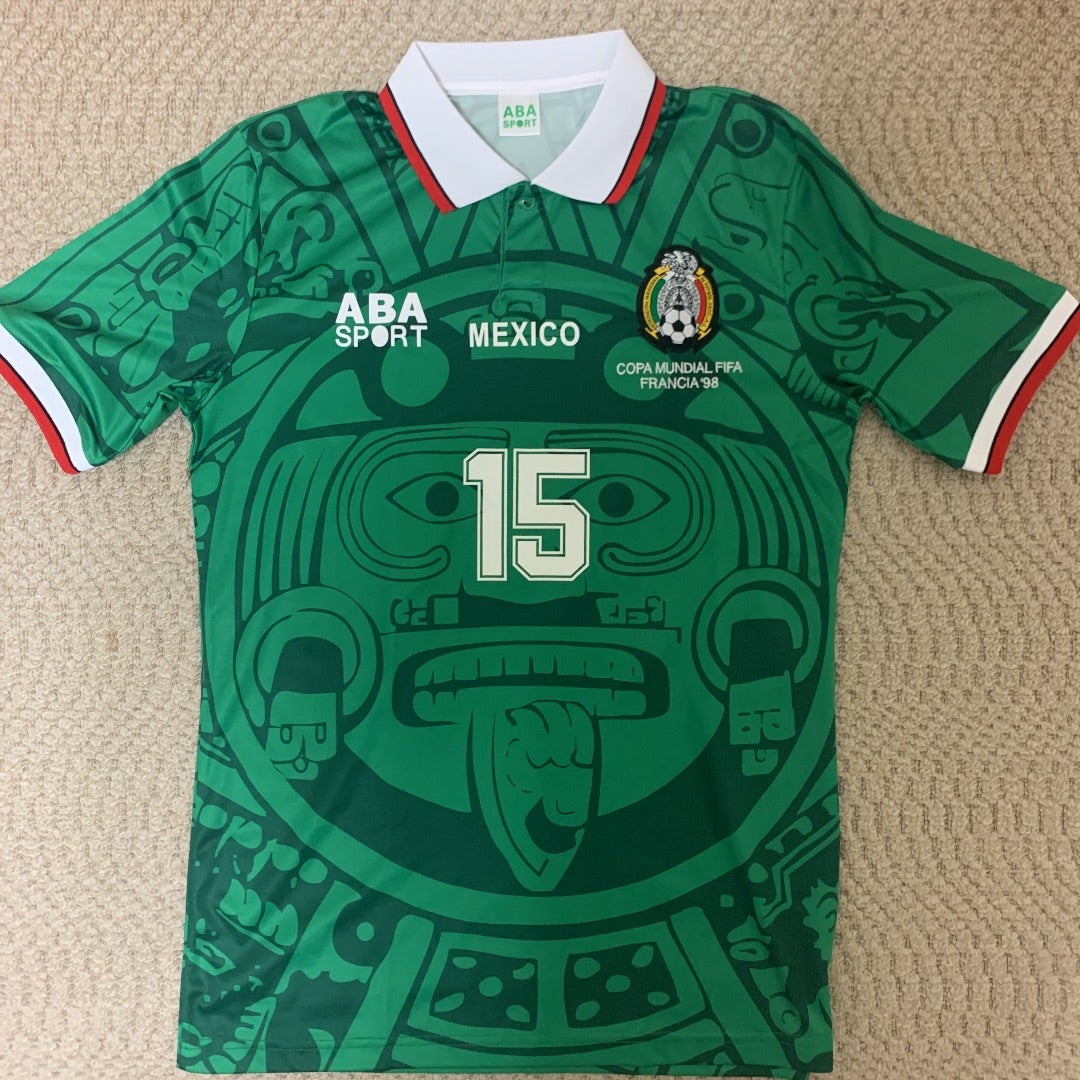 77%OFF!】 1998メキシコ代表 FIFAWORLD CUP アメリカ大会 ユニフォーム