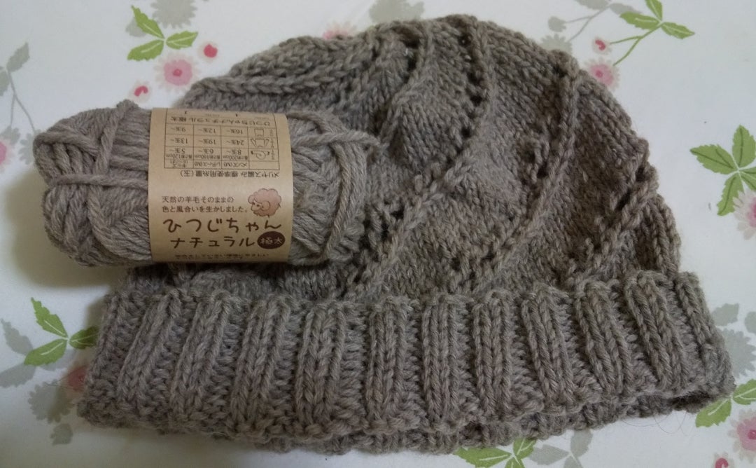 yoasobi♪ハンドメイド コットンフリルニットハット ひつじちゃんcaph yoasobi♪ハンドメイド コットンフリルニットハット ひつじちゃんcaph