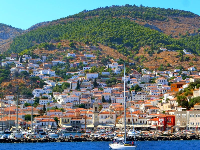 ギリシャにて イドラ島 エッセイ 明日は風に乗る