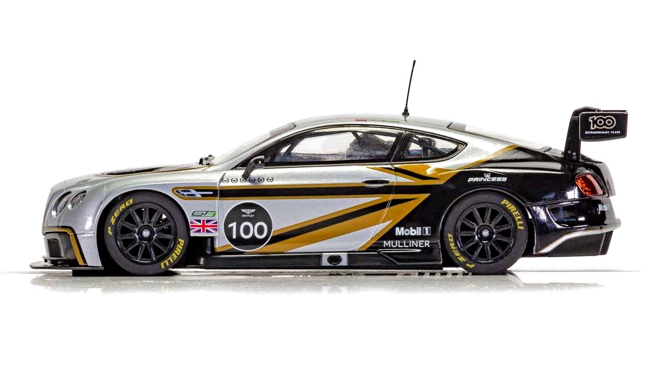 Scalextric C4057A Bentley Continental GT3 Special Edition Centenary Edition 