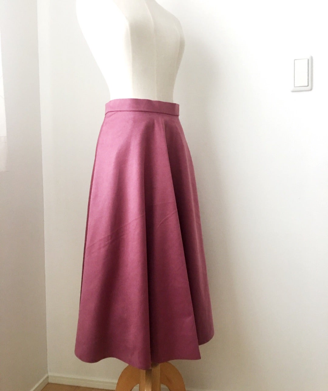 自分サイズのフレアスカート型紙の作り方 〜その①〜 | didit sewing 