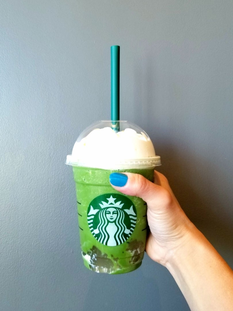 ハマる スタバ 濃厚 抹茶 クリーム わらびもち フラペチーノ 森崎りよのママレシピ ハマる スタバ 濃厚 抹茶 クリーム わらびもち フラペチーノ 森崎りよのママレシピ