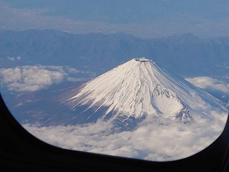 帰りの富士山
