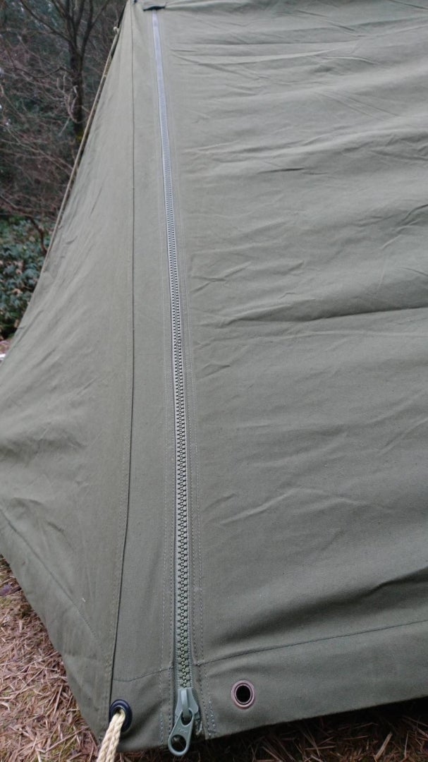 アウトドア テント/タープ USパップテント ファスナー加工 | 新潟のテント屋Ｒ縫製店(スタッフブログ)
