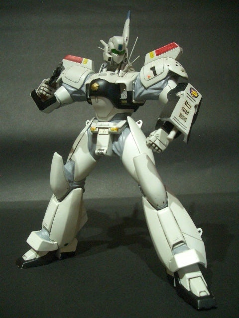 パトレイバー：イングラム1号機〔海洋堂製ソフビキット〕の仕上げ