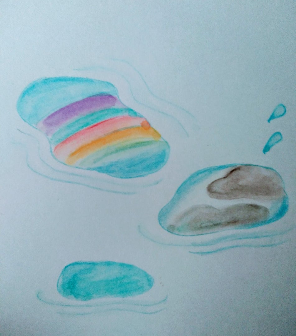 水たまり 日常に彩りを イラストアーティストnozomiのブログ