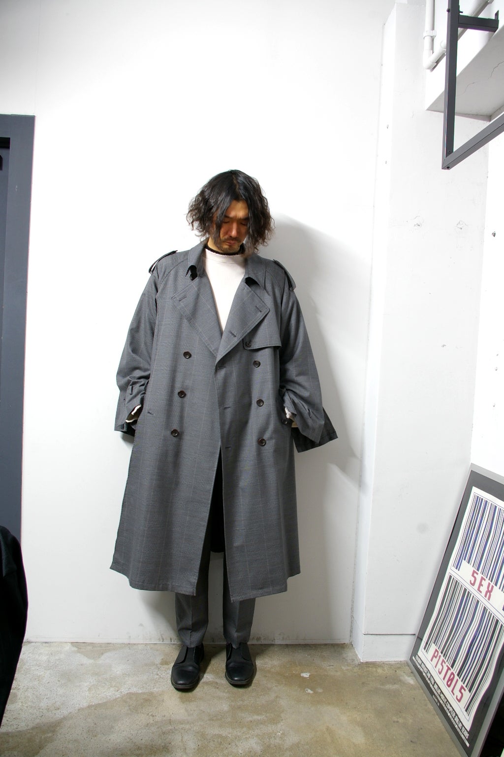 【stein 20ss】DOUBLE SHADE TRENCH COAT