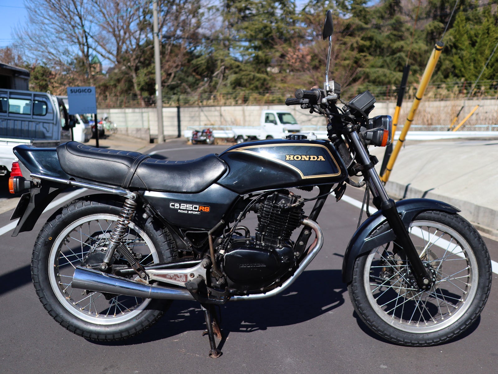 新作商品 cb250rs HONDA mc02 ホンダ 左右レバー 集中 ジャンク