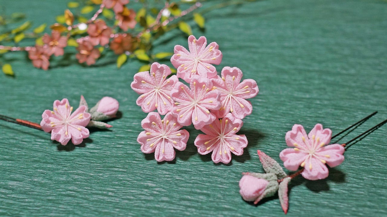つまみ細工 桜の花びらのくぼみ用ピンセット | かわらしや♪つまみ細工