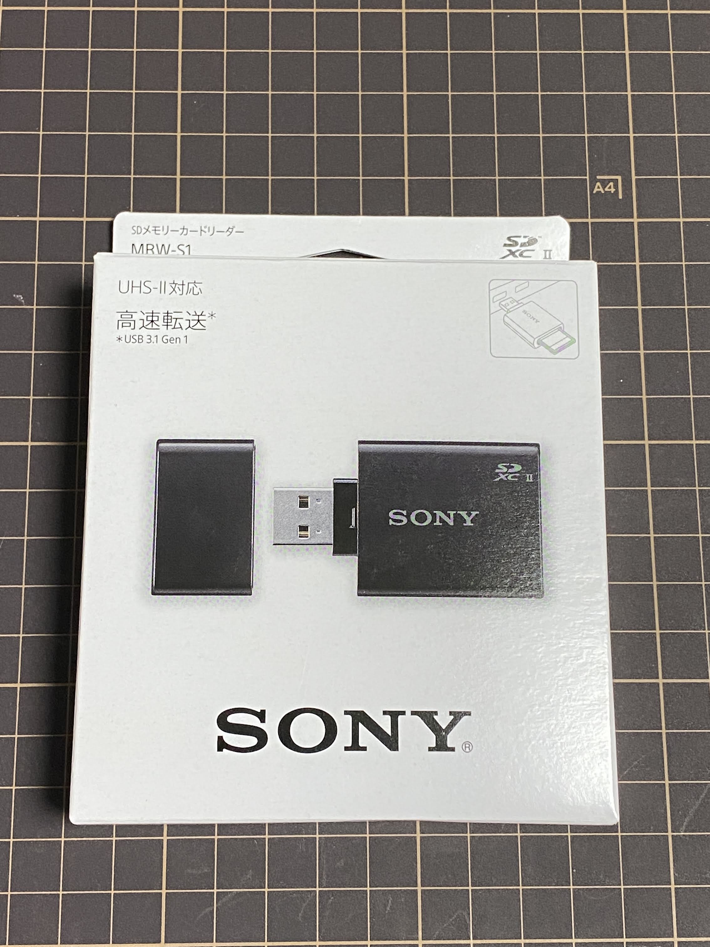 SONY純正 UHS-ll 対応SDカードリーター MRW-S1 | きまぐれブログ