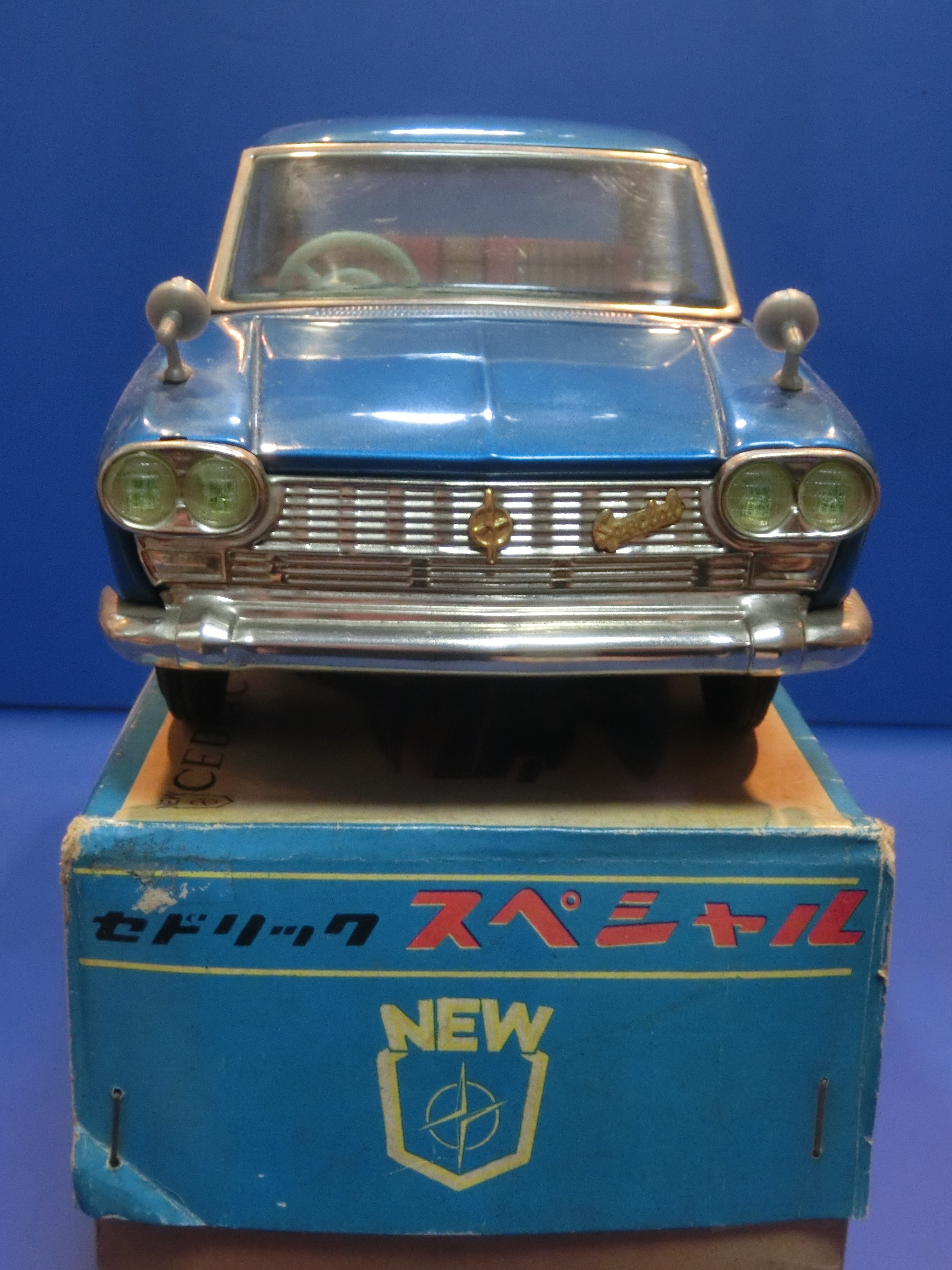 ☆1966年 野村トーイ130セドリック 大小サイズ ～ ブリキ自動車