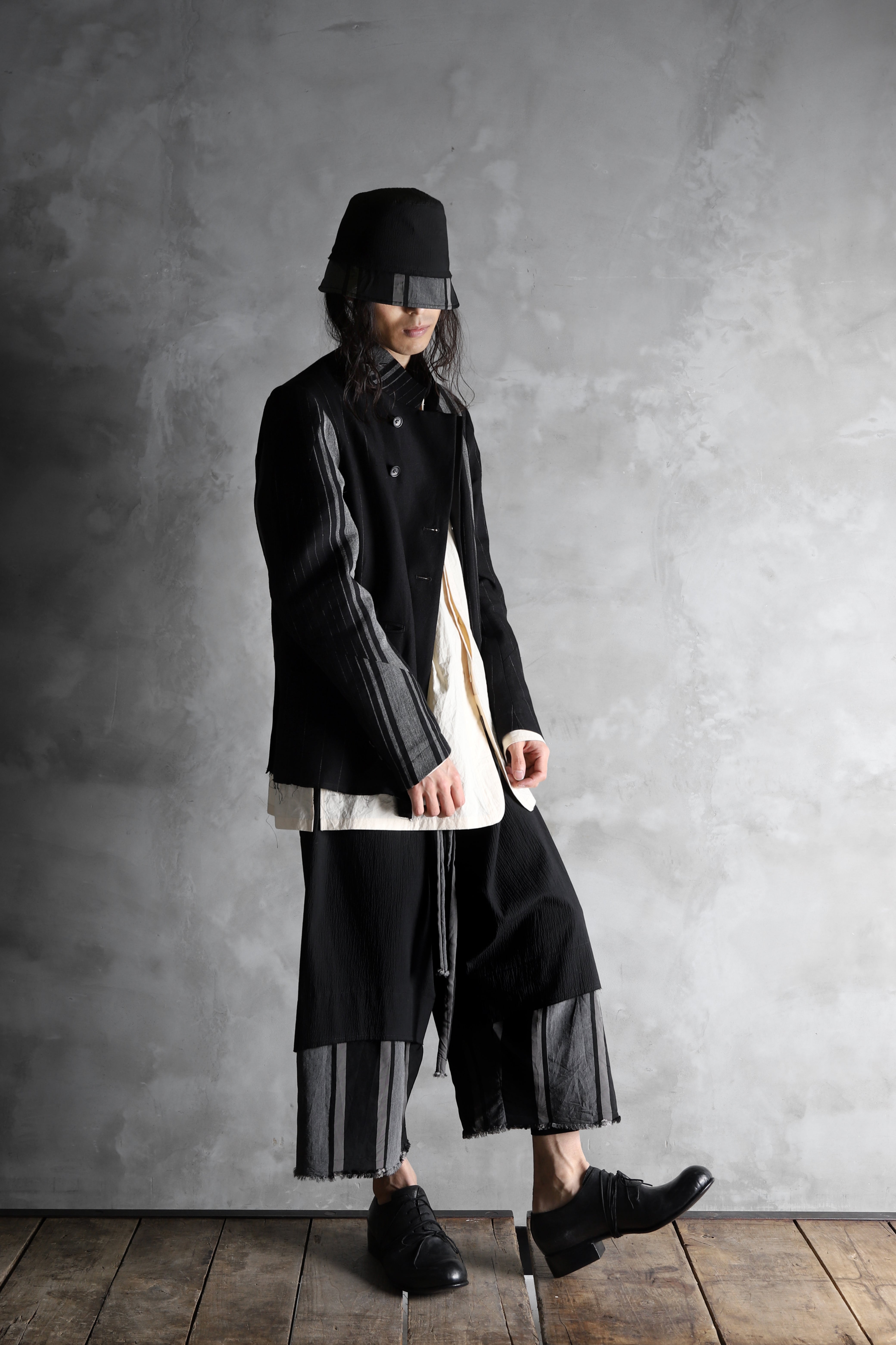 The Viridi-anne Stripe Jacket Style [ 20ss ]. | LOOM OSAKA