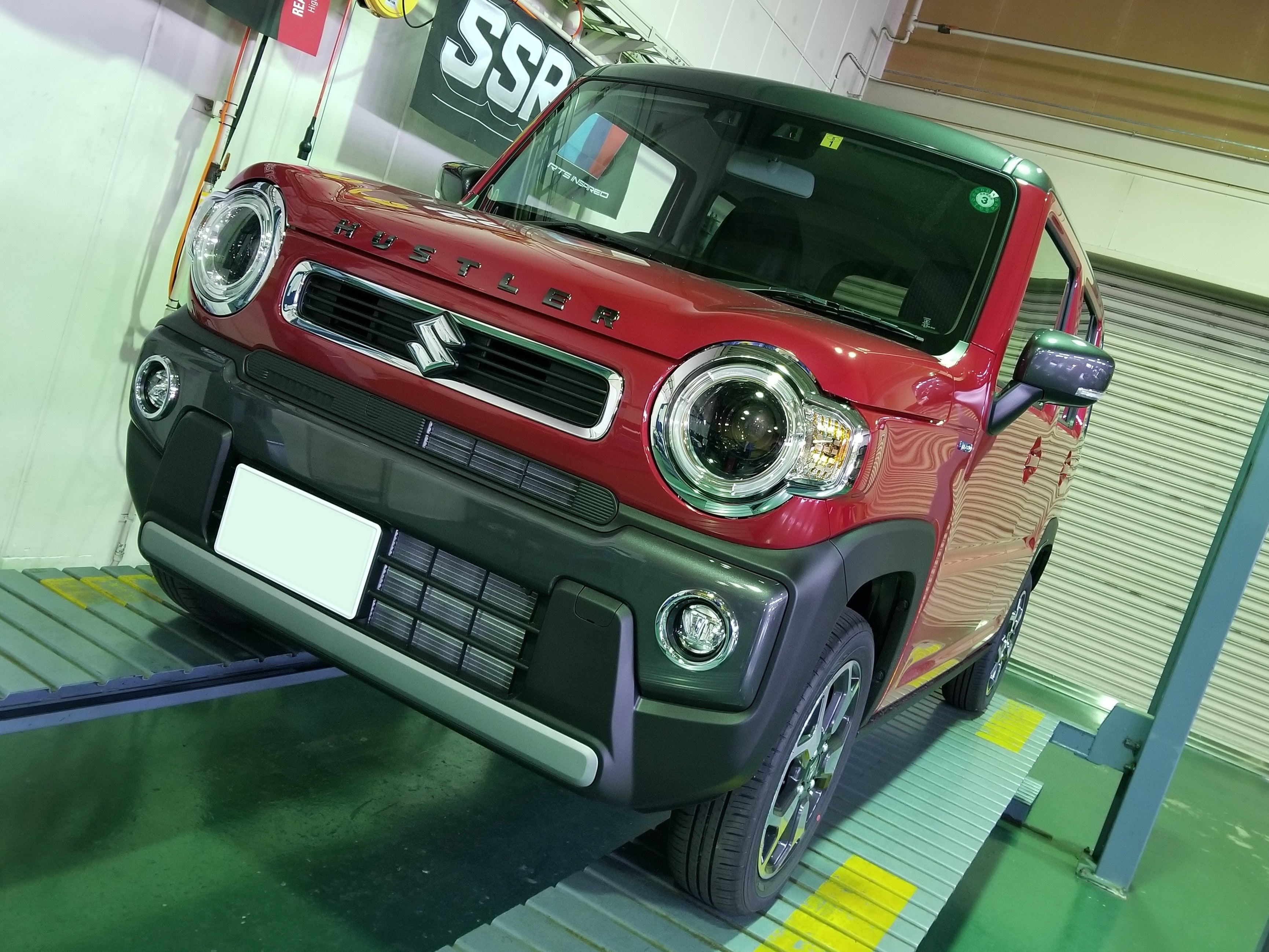 新型ハスラー MR52S(TB FF) アンダーブレース開発完了です 新型ハスラー MR52S(TB FF) アンダーブレース開発完了です