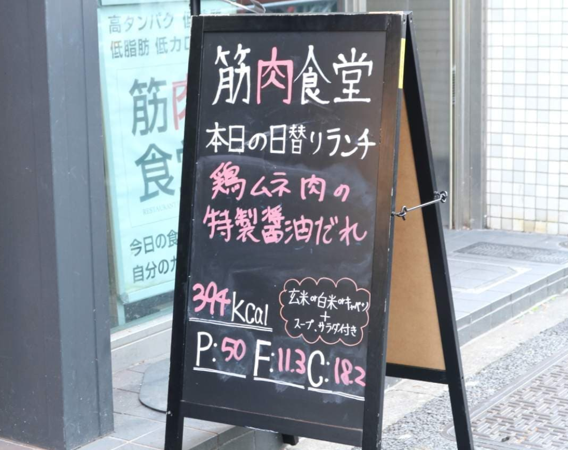 ★よしみほの糖質オフワンポイントメモ★〜渋谷に「筋肉食堂」なるものがあるらしい。気になる笑〜の記事より