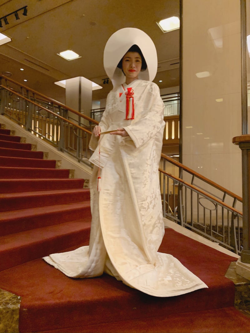 結婚式出張ヘアメイクblog 白無垢和婚の花嫁 お色直し 帝国ホテル ブライダルヘアメイクla Sumire