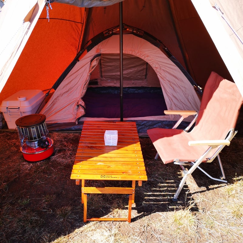 テントファクトリー Tcワンポールテントのレビュー レイアウト ママ ときどきキャンプ