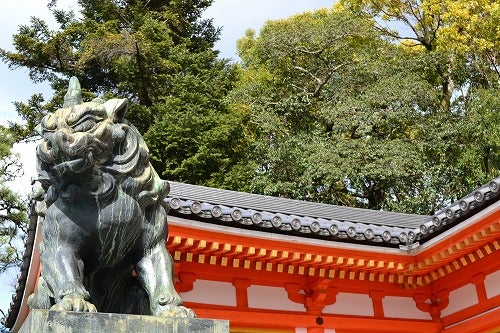 八坂神社の狛犬
