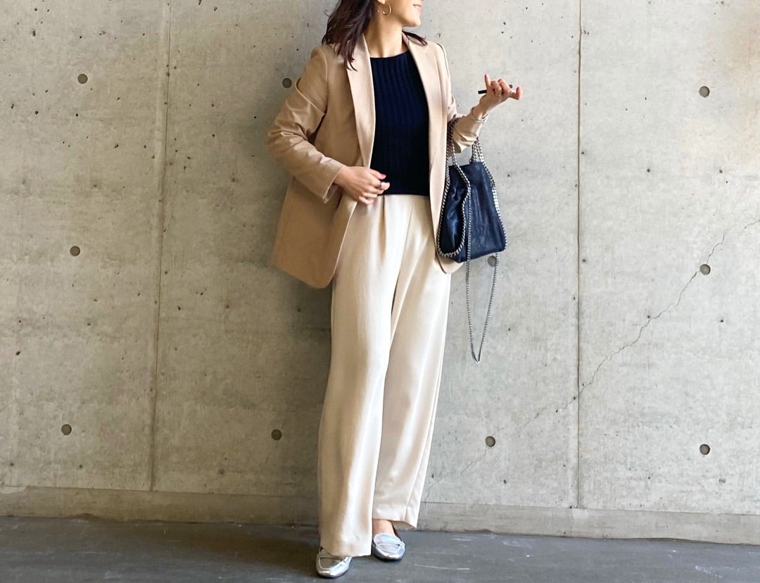 UNIQLOありがとう！こういうの待っていたジャケット。 | 35歳からのプチプラを品良く着こなしたいファッションブログ