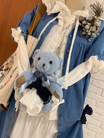 可愛すぎるフェミニンデザイン♪ ピンクハウス クマちゃん ワッペン