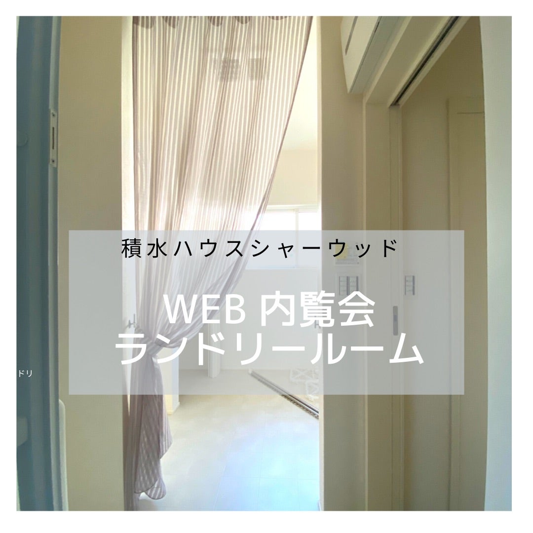 Web内覧会 平屋ランドリールームの間取り図大公開 裏鬼門を意識 ホテルライクな家作り 積水ハウス平屋30坪