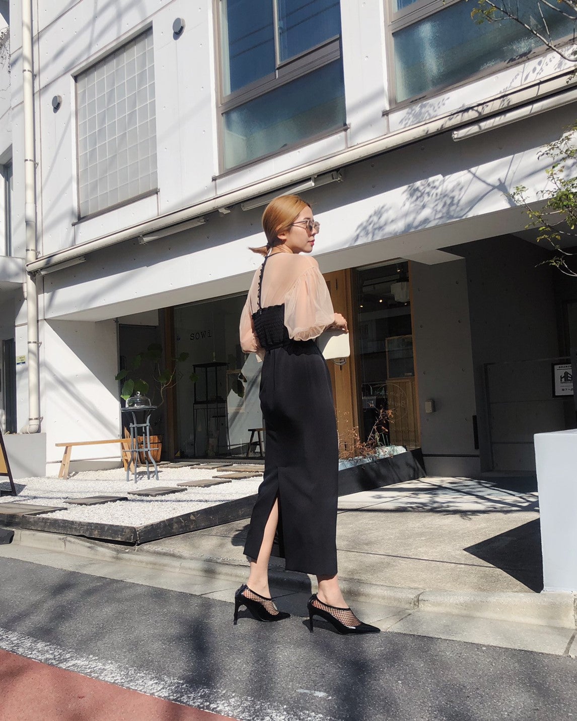 WEBSTORE限定>AIRY SLEEVE TIGHT DRESS予約受付終了間近! | 黒石