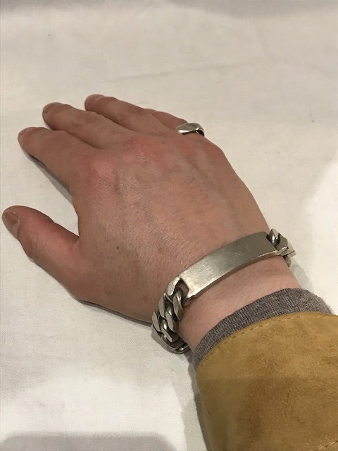 Antique / Vintage Silver ID Bracelet | ILLMINATE blog Antique / Vintage Silver ID Bracelet | ILLMINATE blog