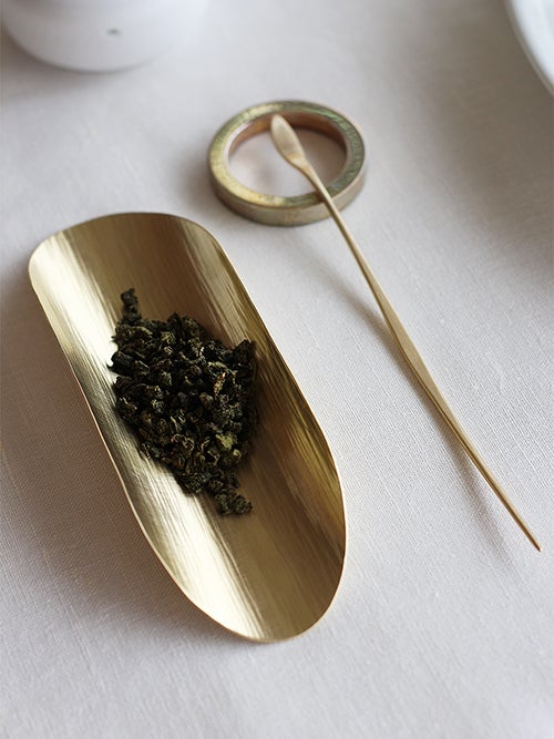yuta・須原健夫さん』の真鍮の茶則と茶匙をお披露目☆ | ひとつひとつ