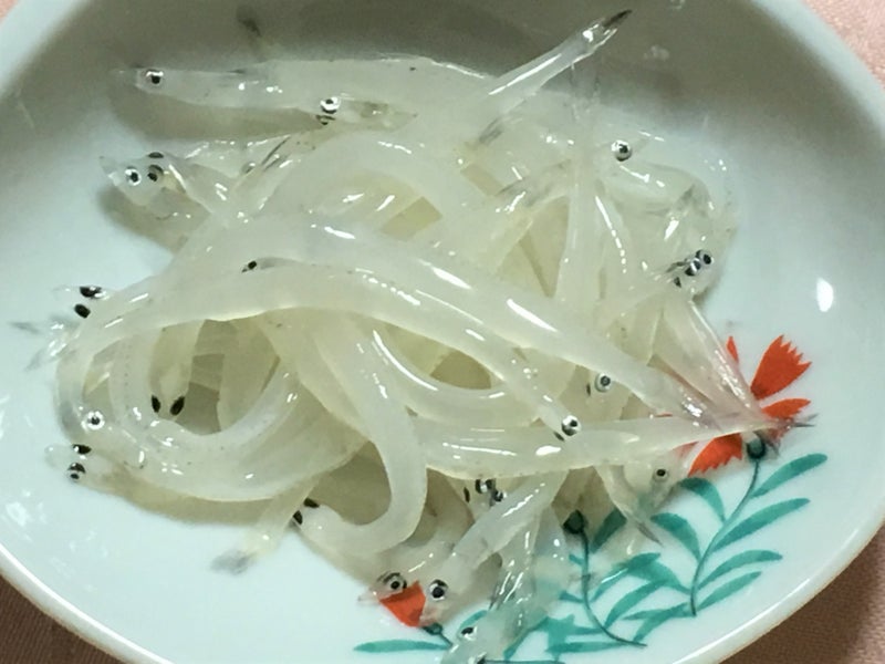 薬膳ってなぁに 今日は 白魚 しらうお の刺身で薬膳 薬膳ってなぁに Egaoyakuzenのブログ