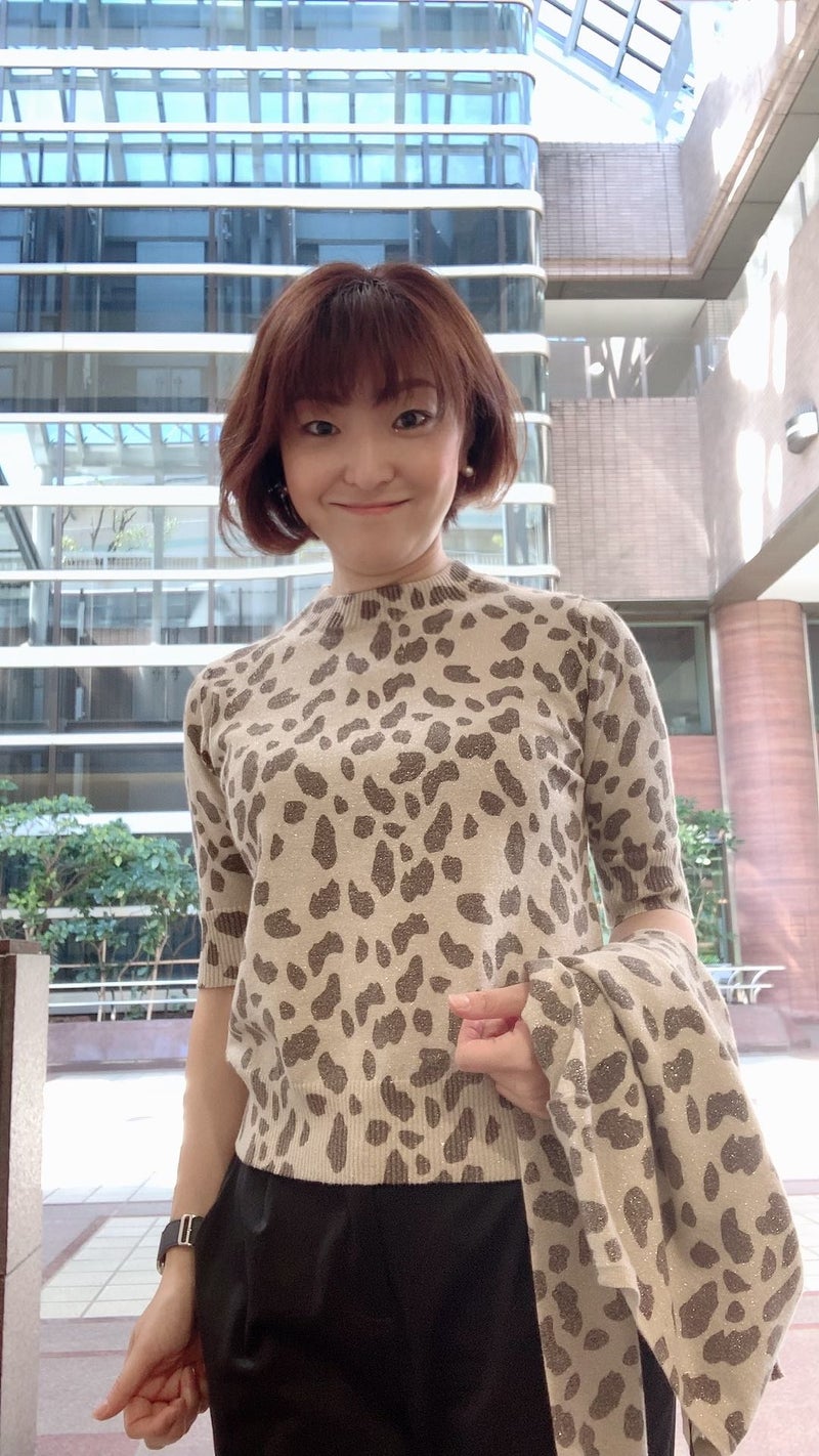 大阪のおばちゃんにならない 豹柄のアンサンブル Ohara Blog