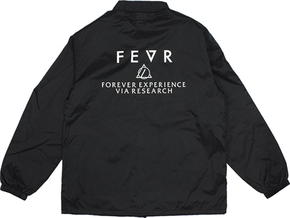 【新品 限定】FEVR フォーエバーロゴ 長袖 ロンＴ ドライTシャツ 紺 M