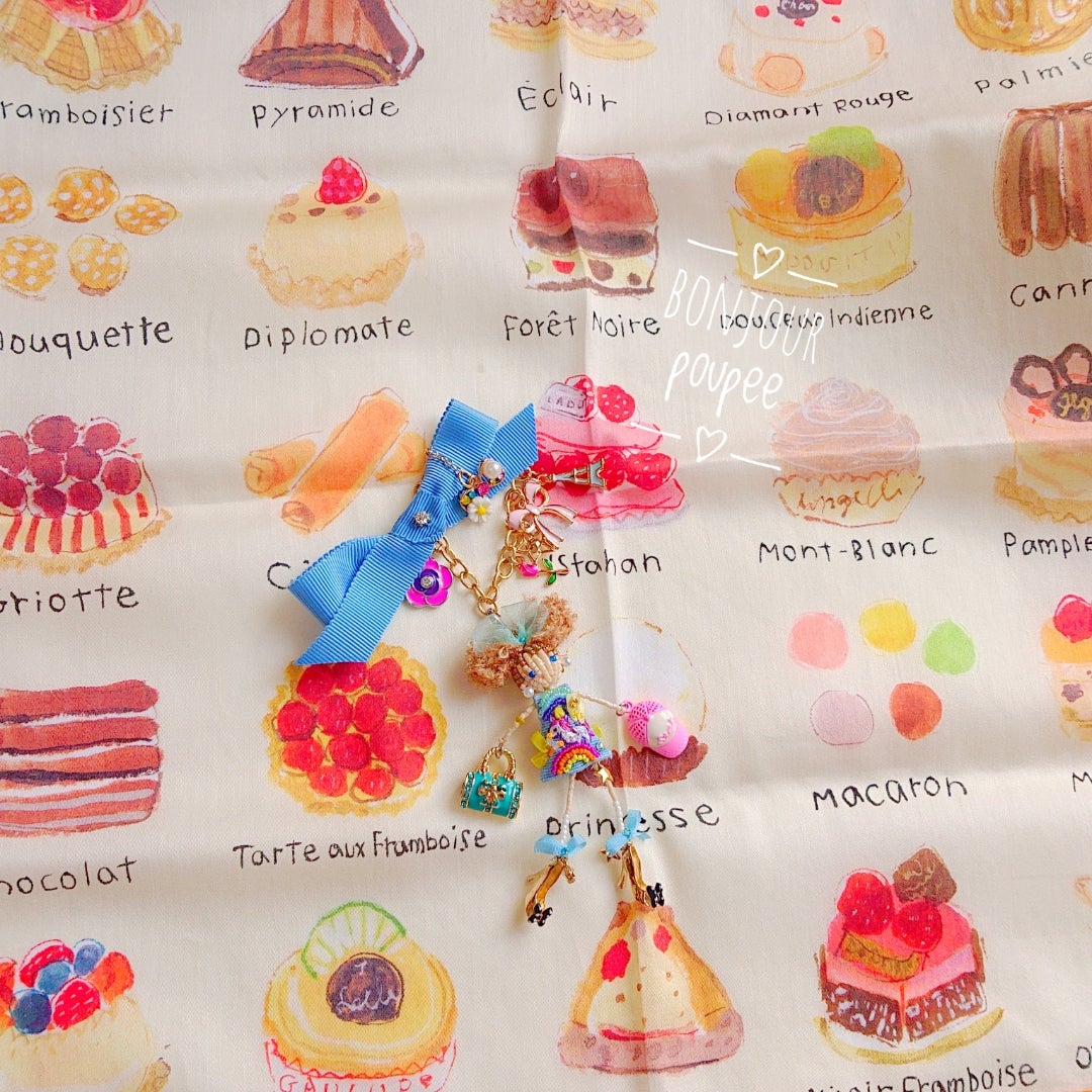 どれが食べたい?♡中川清美さんのパティスリーハンカチ | パリが私に